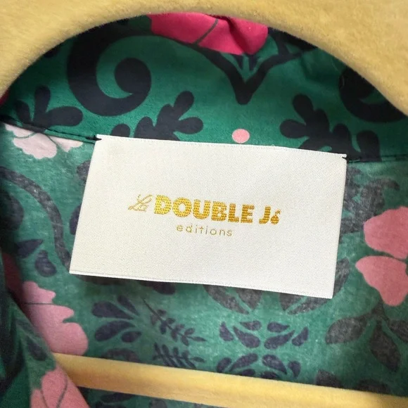 La DoubleJ Green and Pink Floral Dress - Picture 4 of 14